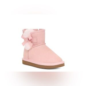 Koolaburra by UGG Pink Boots with Bow Toddler Size 6